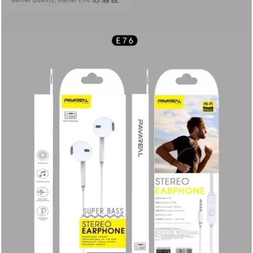 Pavarel E76 Stereo Earphone