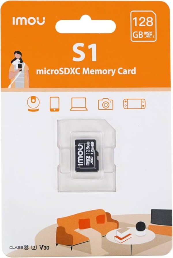 128GB IMOU Memory Card (3 YEAR WARRANTY)