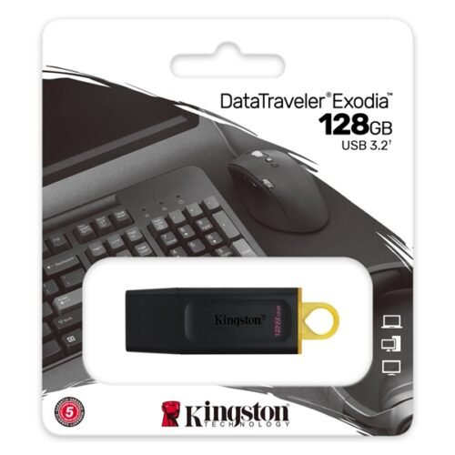128GB KINGSTON Pen Drive (5 YEAR WARRANTY)