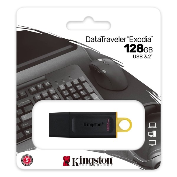 128GB KINGSTON Pen Drive (5 YEAR WARRANTY)
