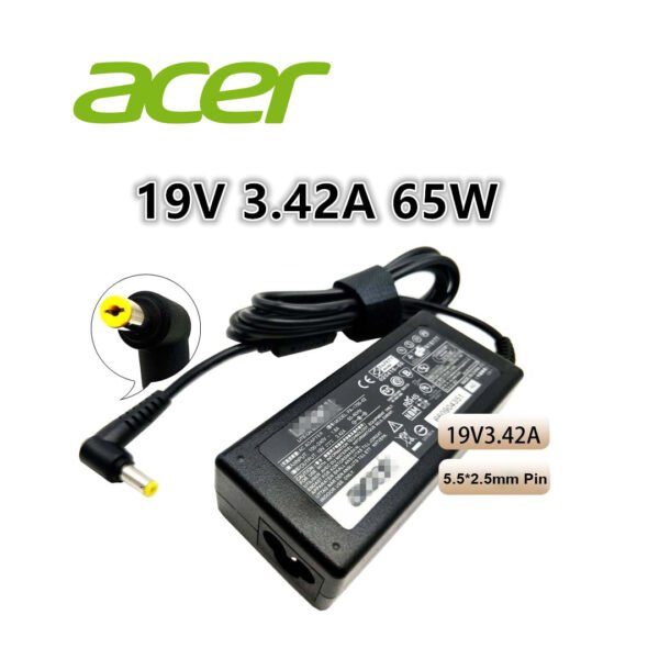 Acer 65W 19V 3.42A 5.5*2.5mm Middle Pin