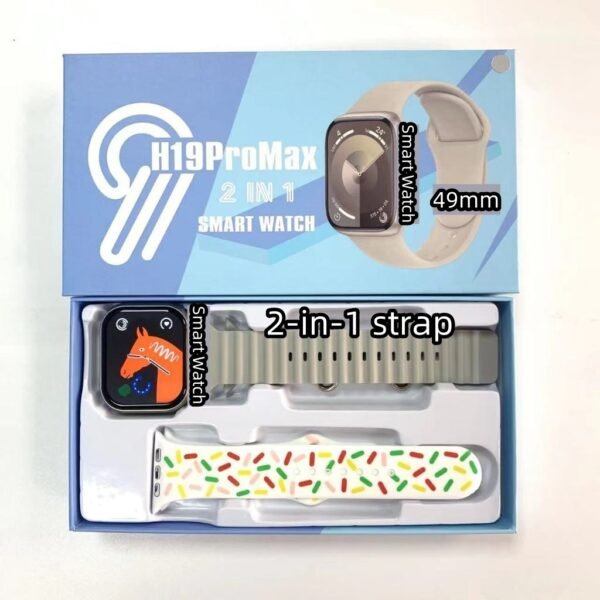 H19 PRO MAX 2 IN 1 Smart Watch H19 PRO MAX 2 IN 1 Smart Watch