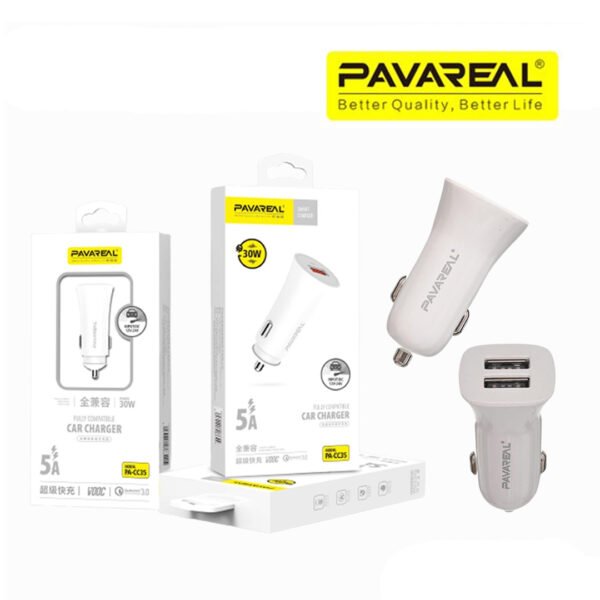 Pavarel Fast Car Charger PA-CC32S