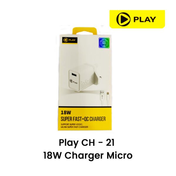 Play CH21 18W Charger Micro